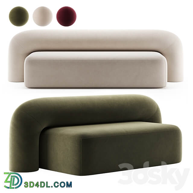 MOSS Sofa by artu 3D Models 3DSKY