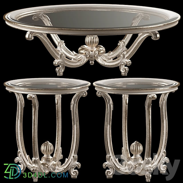 roberto giovannini coffee tables art 1284 3D Models 3DSKY