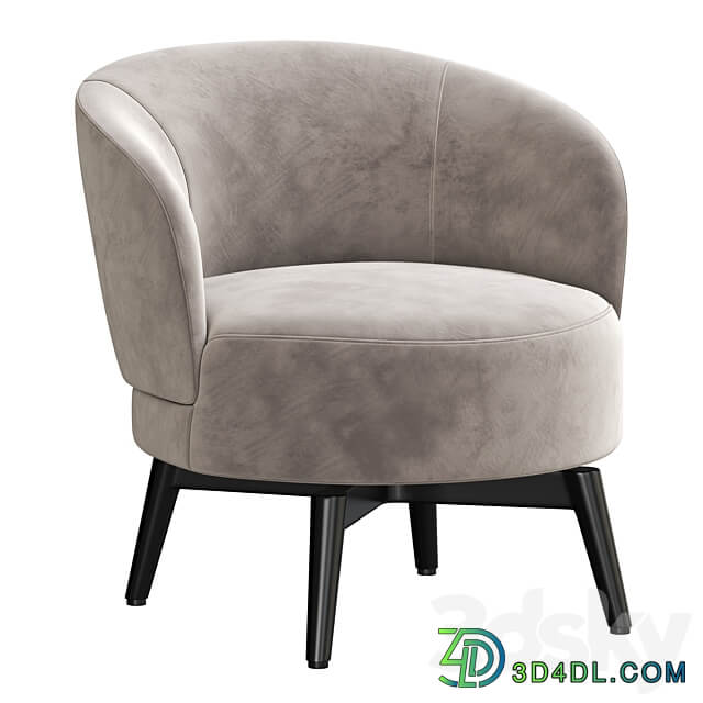 Fendi Casa Armchair 3D Models 3DSKY