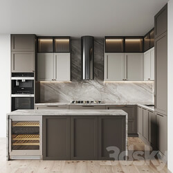 kitchen 0135 Kitchen 3D Models 3DSKY 