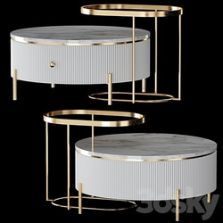 coffee table LaLume 3D Models 3DSKY 