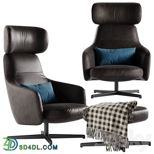 Ditre italia cuper armchair 3D Models 3DSKY