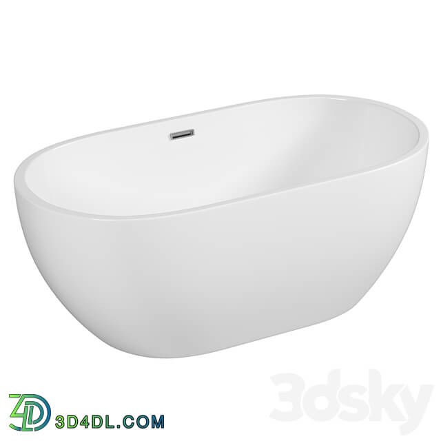 Acrylic bathtub AM 218 1500 750 3D Models 3DSKY