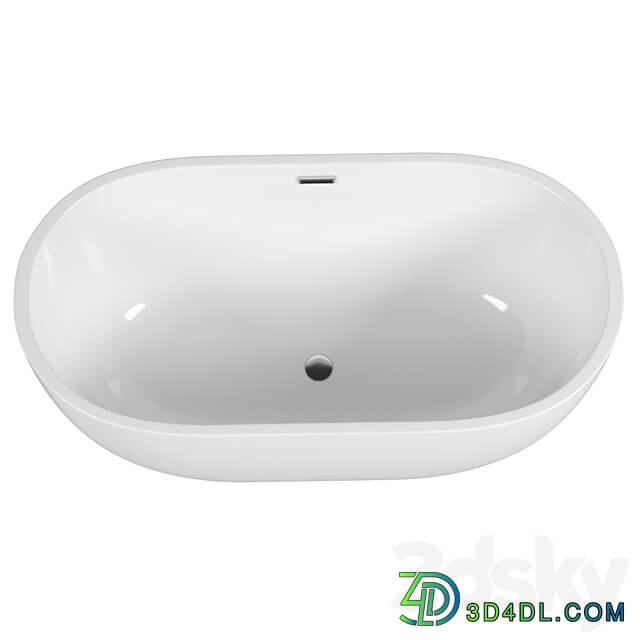 Acrylic bathtub AM 218 1500 750 3D Models 3DSKY