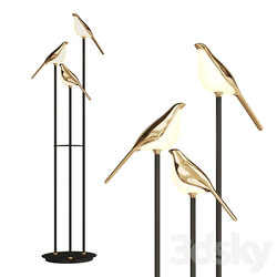 bird shaped floor lamp NOMI floor 3D Models 3DSKY 