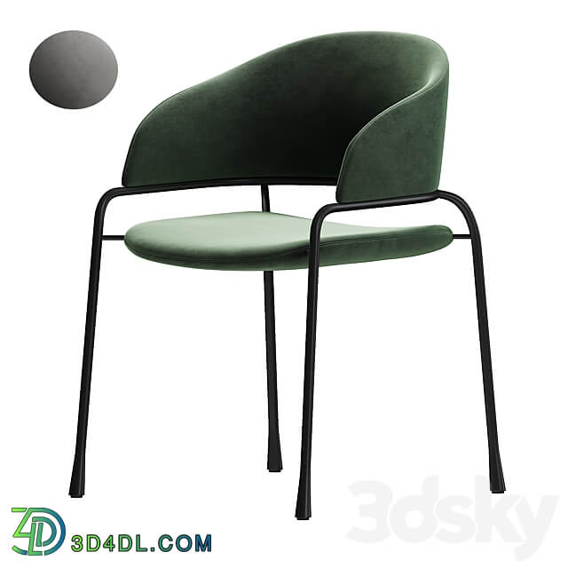 potocco FAST dining chair 3D Models 3DSKY