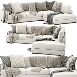 Elsie sofa with chaise 3D Models 3DSKY 