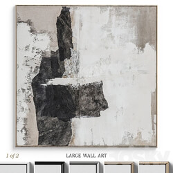 Large Living Room Abstract Wall Art C 352 3D Models 3DSKY 