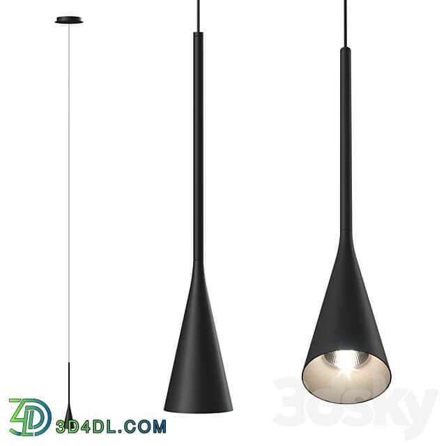 Pendant lamp Bover Skybell Plus. Pendant light 3D Models 3DSKY