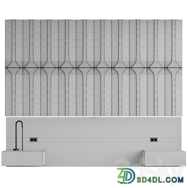 Decorative wall panel 006 3D Models 3DSKY