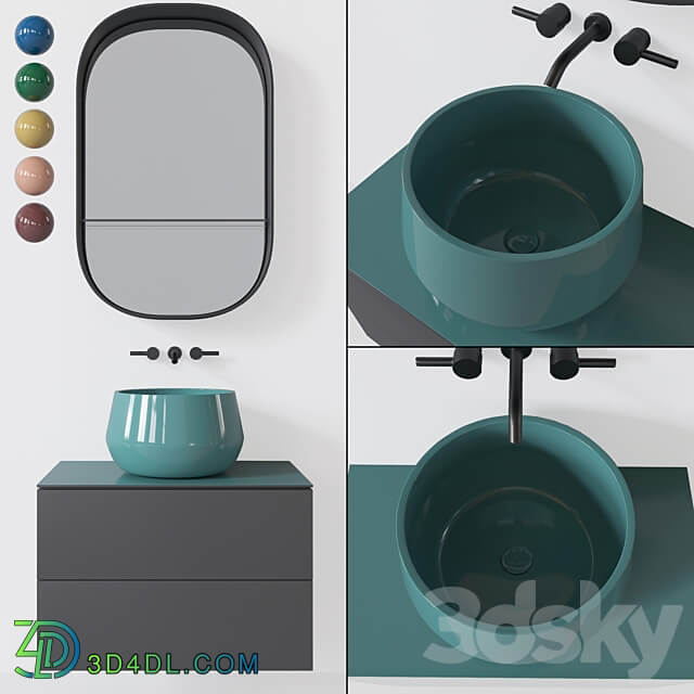 cielo and galassia furniture set 3D Models 3DSKY