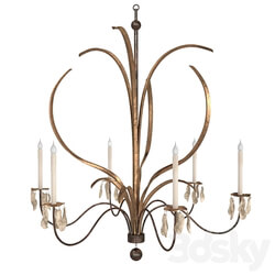 Low Country MARSH GRASS GRANDE CHANDELIER Pendant light 3D Models 3DSKY 