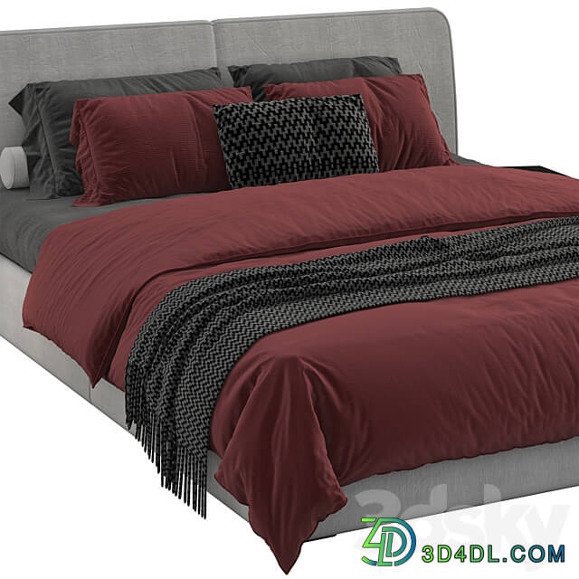 Bed one mebel nuvo Bed 3D Models 3DSKY