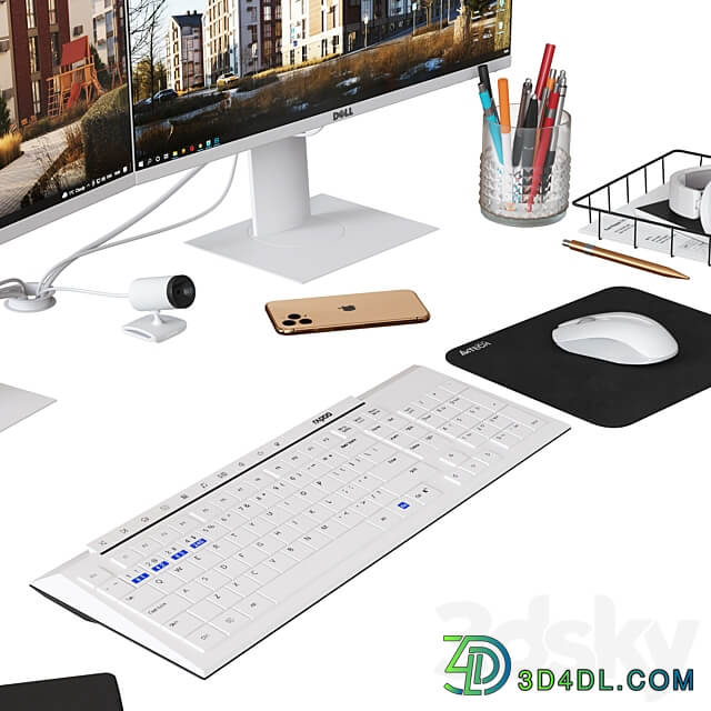 Desktop Set CG Artist Edition 1 3D Models