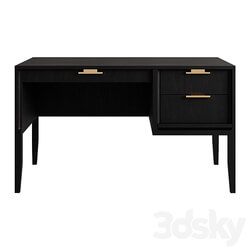 City Writing desk small drawers on the right 3D Models 3DSKY 