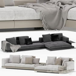 Minotti sofa modular connery 3D Models 