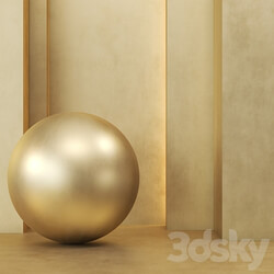 Gold Texture 4k 3 Color 3D Models 