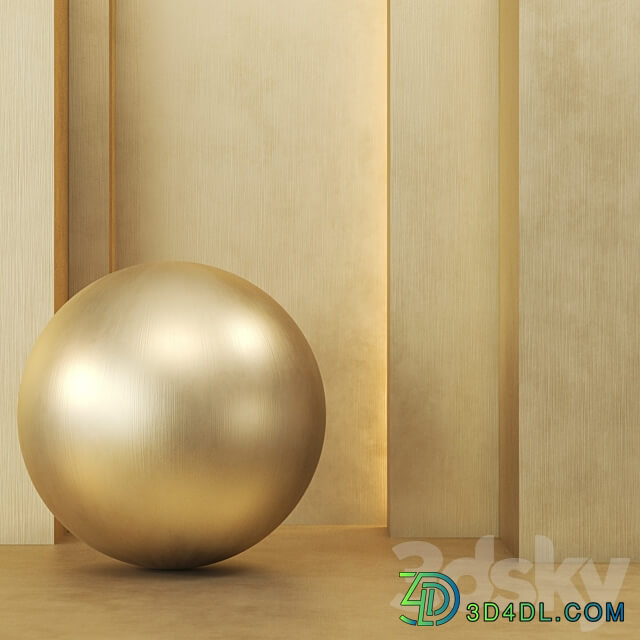 Gold Texture 4k 3 Color 3D Models