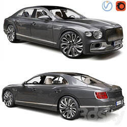 Bentley Flying Spur Mulliner 2022 3D Models 