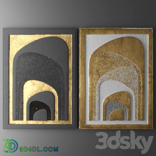 Decor for wall. Panel. 3D Other decorative objects 3D Models