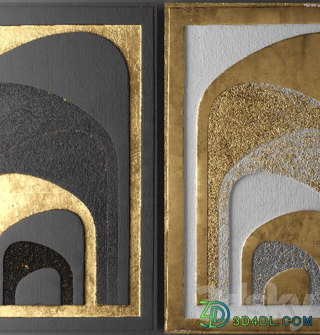 Decor for wall. Panel. 3D Other decorative objects 3D Models