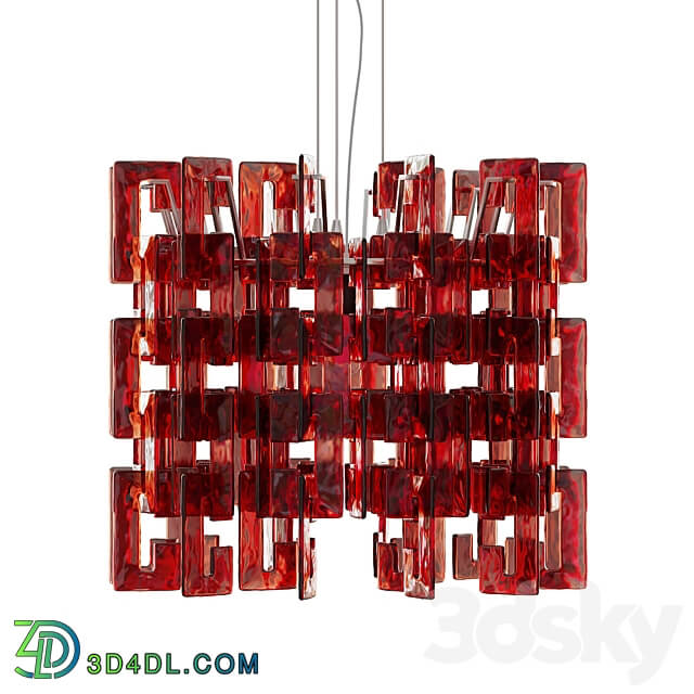 Charlie by carlo nason Ceiling lamp 3D Models