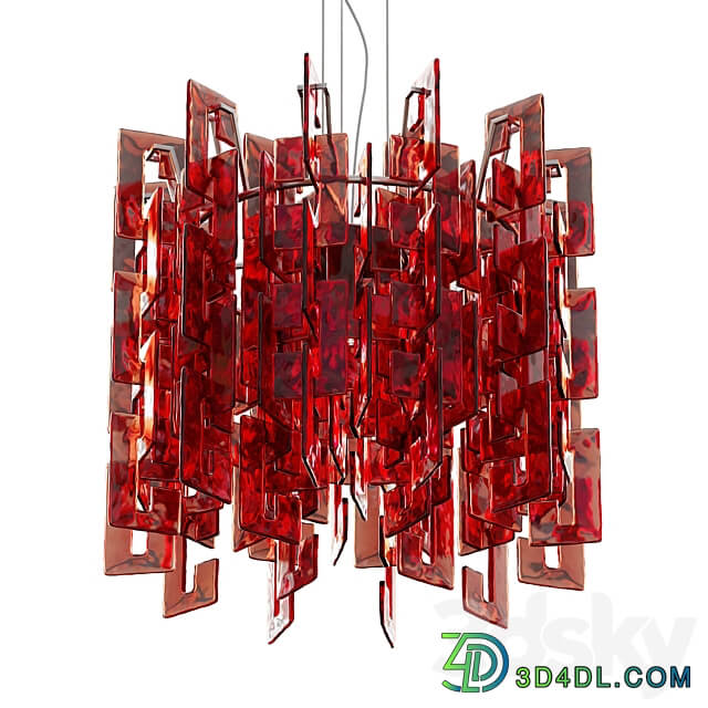 Charlie by carlo nason Ceiling lamp 3D Models