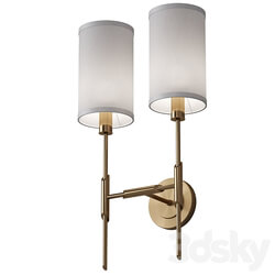 Wall sconce double Dantone Home Linear 3D Models 