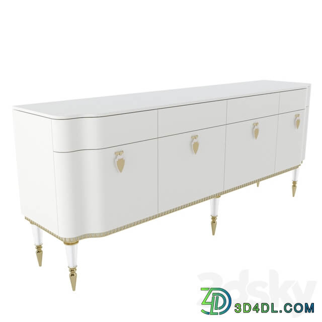 VISIONNAIRE Ipe Cavalli Sideboard Chest of drawer 3D Models