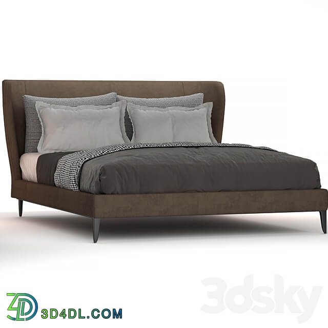 Poliform Gentleman Bed Bed 3D Models