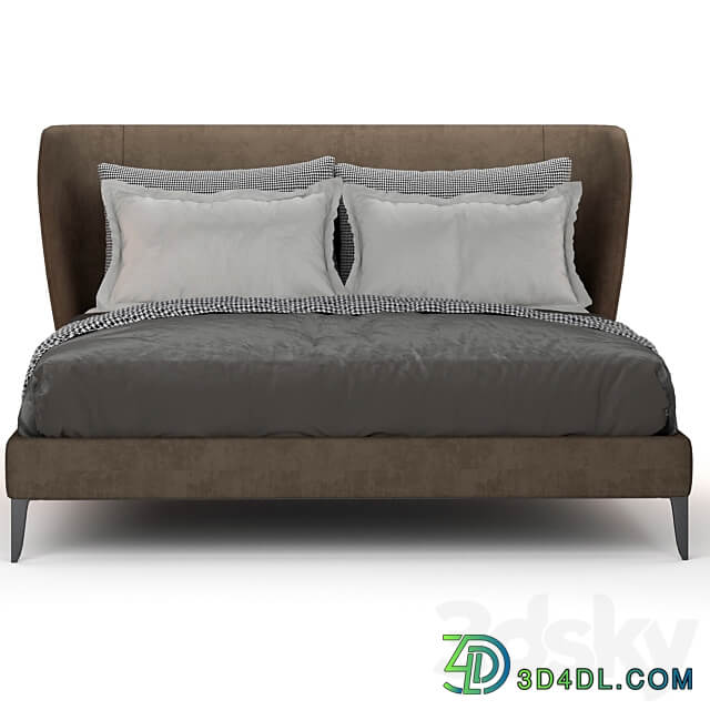 Poliform Gentleman Bed Bed 3D Models