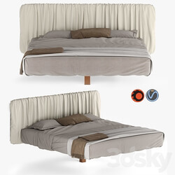 Fluttua Replis Bed from Lago Bed 3D Models 