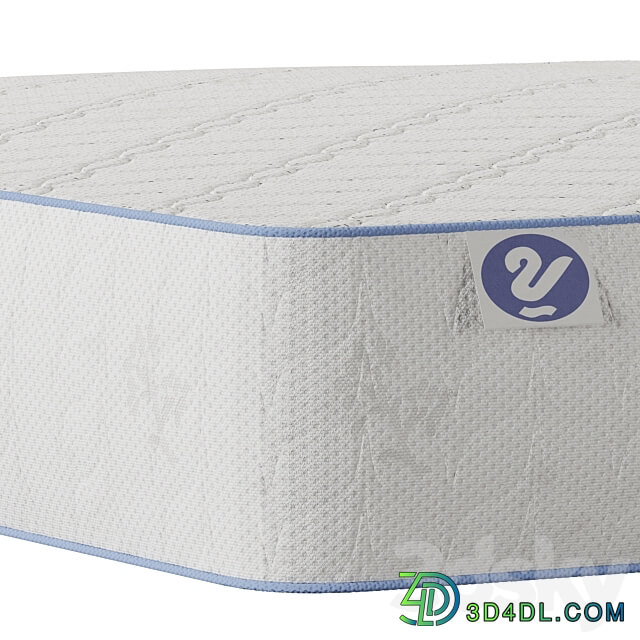 3 Different mattress high details and sectional Miscellaneous 3D Models