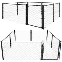 Mesh fencing 3D Models 