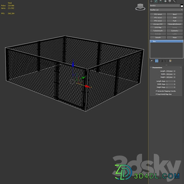 Mesh fencing 3D Models