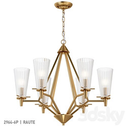 Favorite 2964 6P Pendant light 3D Models 