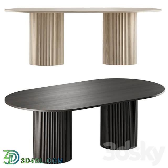 dining table Heikal cazarina int. 3D Models