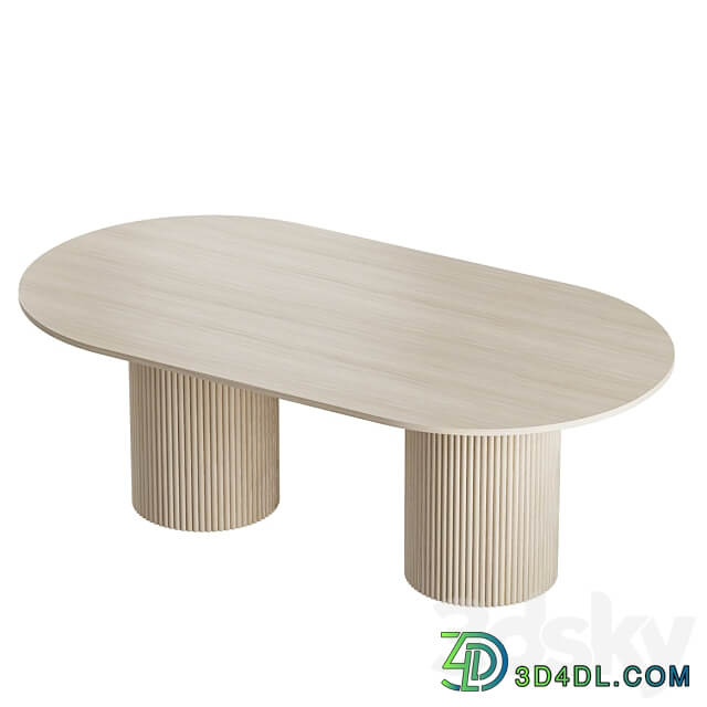 dining table Heikal cazarina int. 3D Models