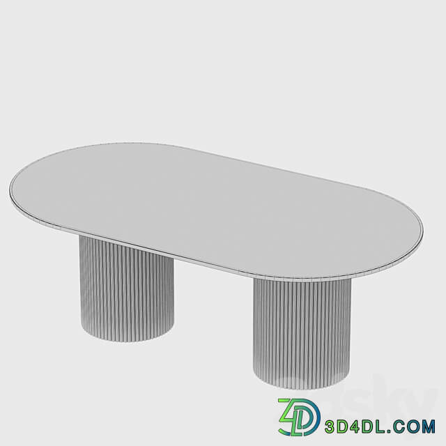 dining table Heikal cazarina int. 3D Models