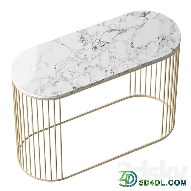 console marble cazarina int. 3D Models