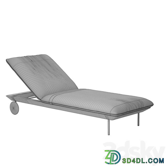 Senja lounger Other soft seating 3D Models