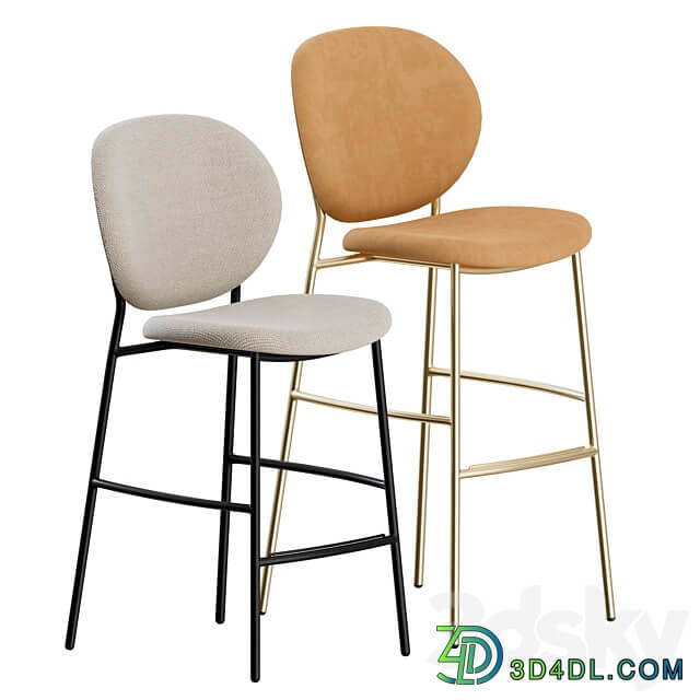 Ines Stools by Calligaris 3D Models