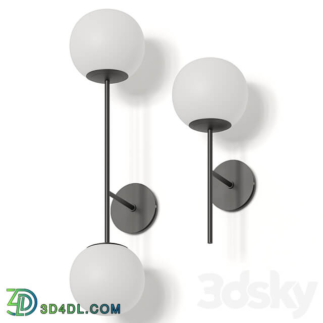 La Redoute Atea Wall Lamps 3D Models