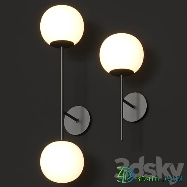 La Redoute Atea Wall Lamps 3D Models