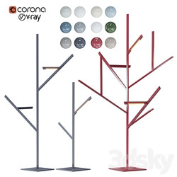 Blau tree lamp set 3D Models 