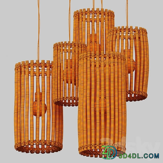 Lamp short branch n1 Pendant light 3D Models