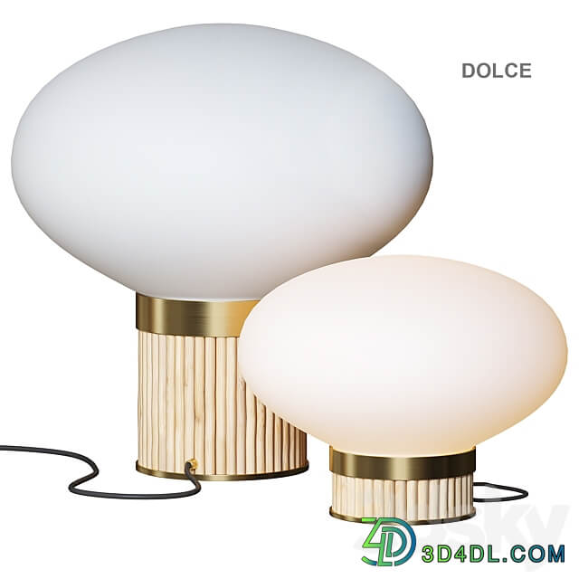 Dolce Table Lamp by La Redoute 3D Models