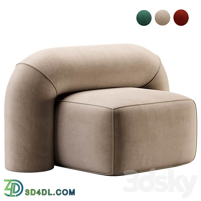 MOSS Armchair 3D Models