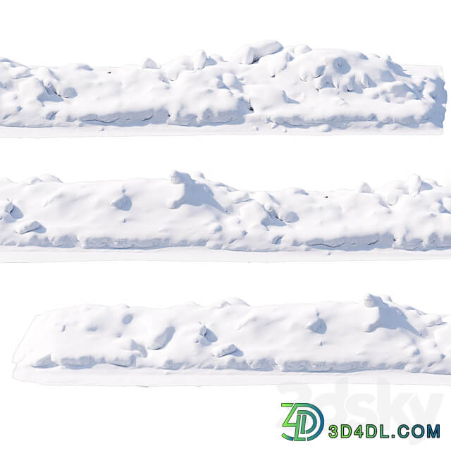 Dean Snowdrift 3D Models