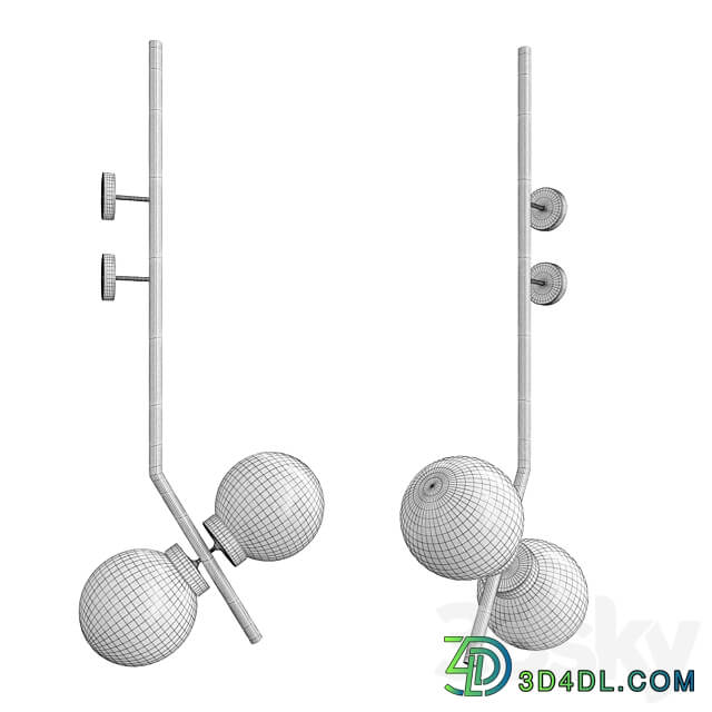 Mobilfresno wall light 3D Models